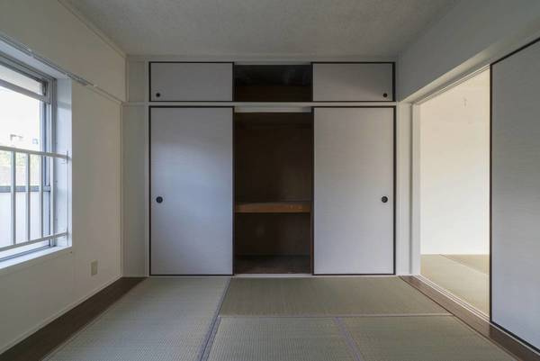 ビレッジハウス水巻2号棟の収納|ビレッジハウスの同一物件・同一タイプの間取りの写真です