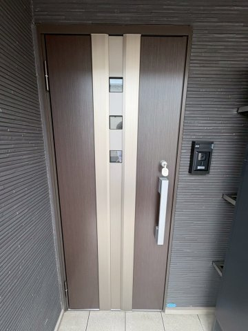 パルファン南落合02の玄関|毎日通る玄関はこちらです