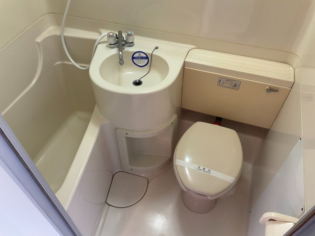ピュア立花の浴室
