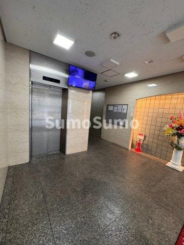 ビレッジアール大淀南のロビー|清潔なロビーです