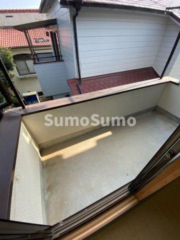 ハレマエ高取山町のバルコニー|暖かな日差しのふりそそぐバルコニー