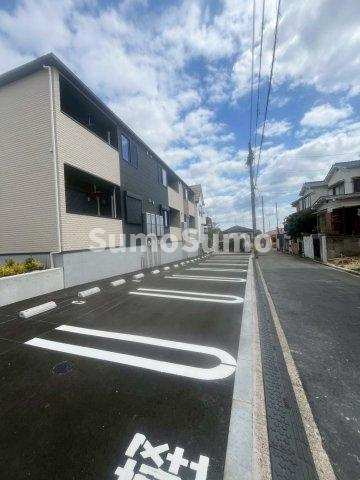 ヒールコートジェームス山の駐車場|駐車場です