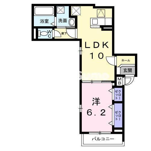 シャインⅡの間取り