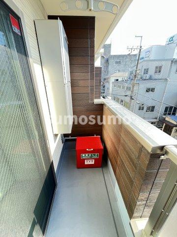 シャインⅡのバルコニー|開放的で明るい空間を演出してくれるバルコニーです