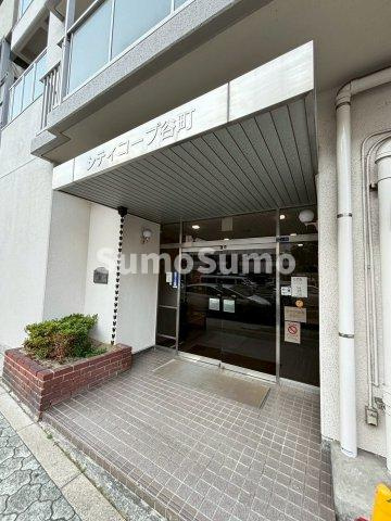 シティコープ谷町のエントランス