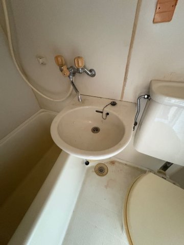 パルメゾン氷室の洗面所|使いやすい洗面所です