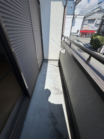 ひよどりハイツのバルコニー