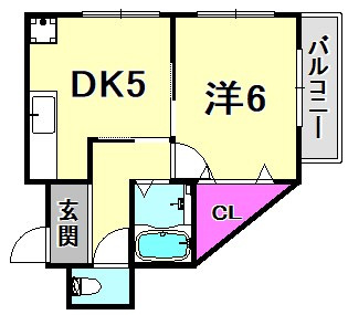 ビオトープ宝津の間取り