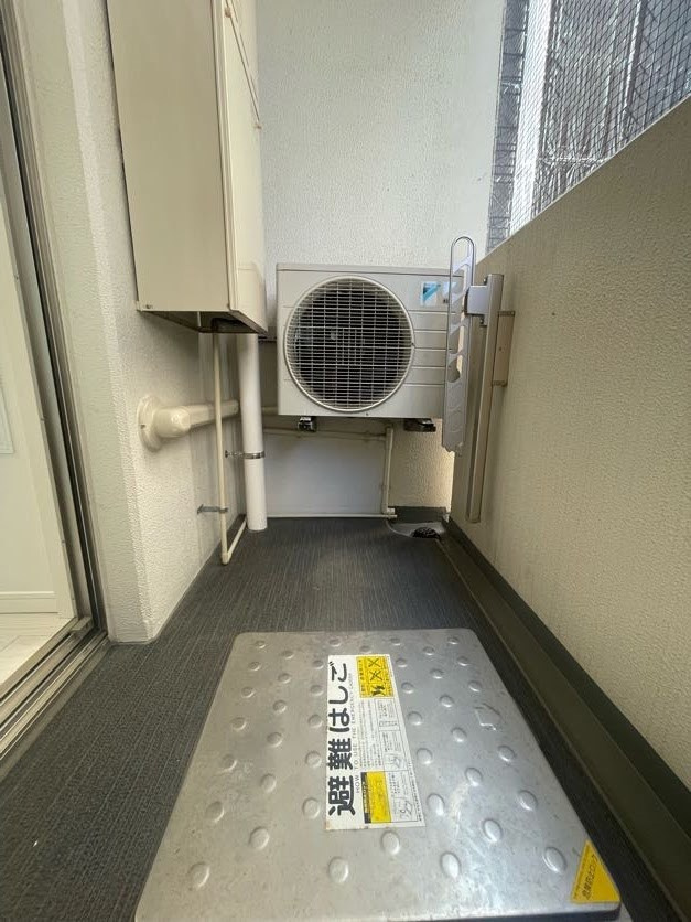 シャーメゾン神戸のバルコニー