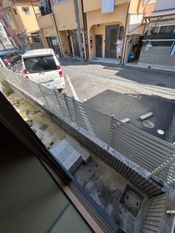 ひかりハイツのバルコニー