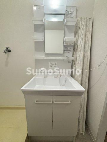シャンクレール南堀江の洗面所