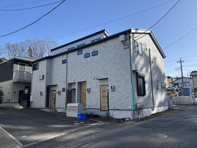 川崎市多摩区枡形６丁目のアパートの外観