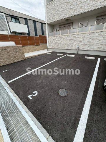 フォレストクリエオーレ大蔵海岸の駐車場|駐車場に車を止められます