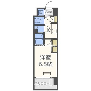 スワンズシティ中之島クロスの間取り