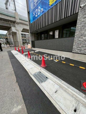 ソレイエールの駐車場