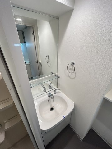 プレサンスタワー北浜の洗面所
