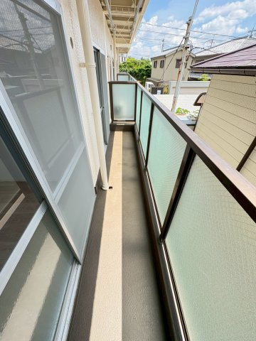 ハイツ７７のバルコニー