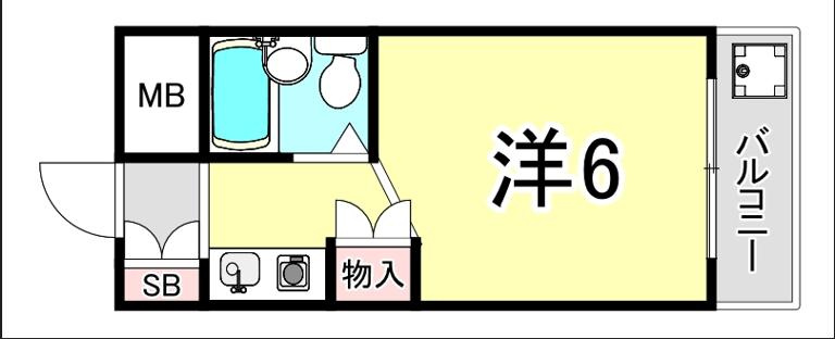 ハイツシャロームの間取り