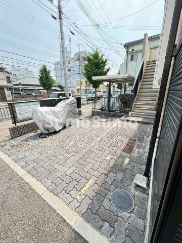 ハイツ子午線の駐車場|駐車場完備です