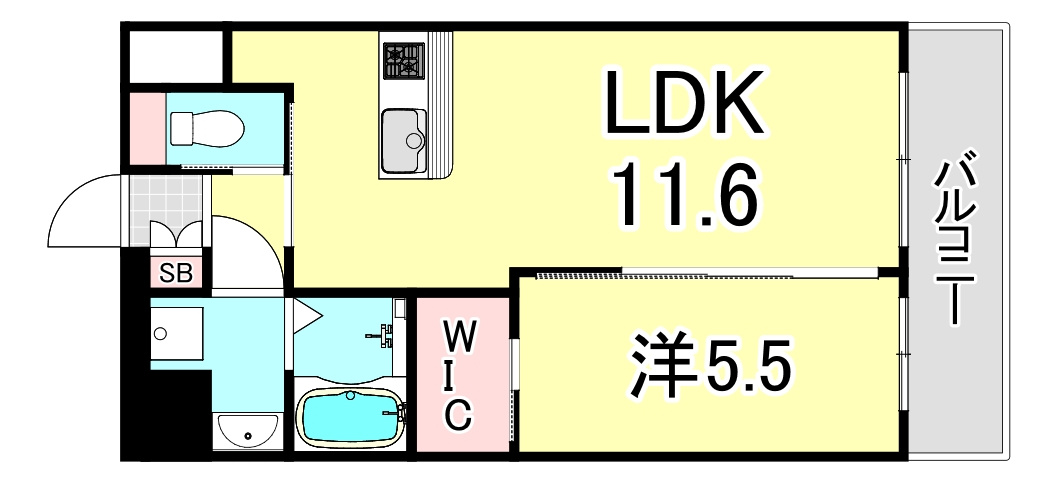 プレジオさくら夙川の間取り