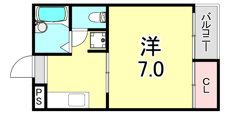 ハイツアべイユの間取り