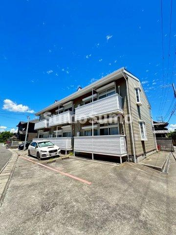ハイツサンフラワーの外観|落ち着いた雰囲気の外観です