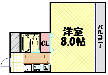 【間取り】 | 南堀江レヂデンス