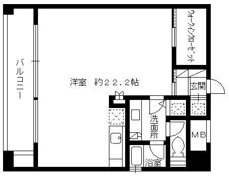 大手門館の間取り