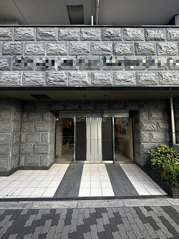 ミラージュパレス南堀江のエントランス|ゆとりのあるエントランスです
