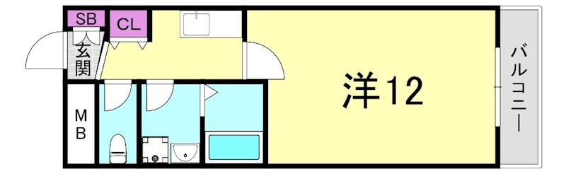 フィレンツェの間取り