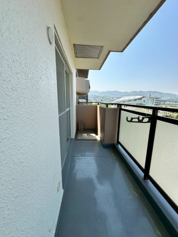 メービウス仁川のバルコニー