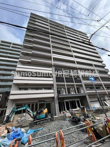 フォーリアライズ尼崎エランの外観|おしゃれな外観です