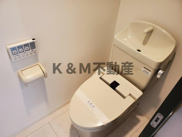 ソレイユ南柏のトイレ|シンプルで使いやすいトイレです