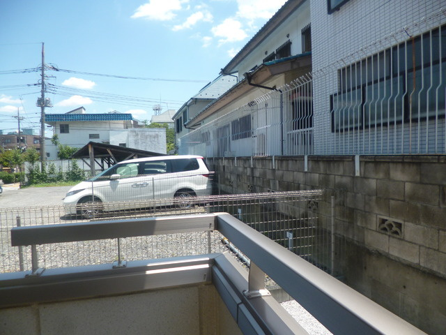 板橋区高島平１丁目の賃貸マンションの展望|バルコニーからの景色です。