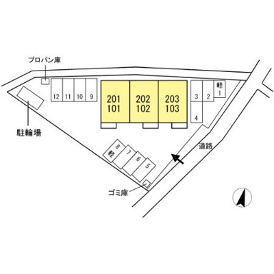 【駐車場】 | パティオ武中