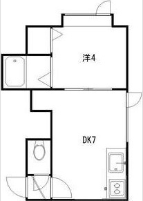 フローレス円山の間取り