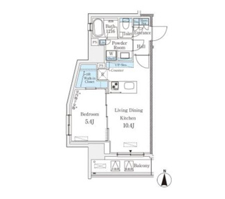 【間取り】 | パークキューブ大井町レジデンス