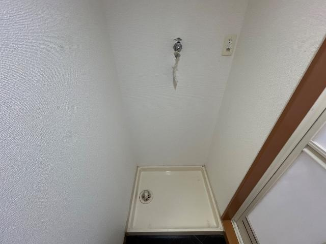 ヴィラ　ビアンカの洗面所|室内洗濯機置場