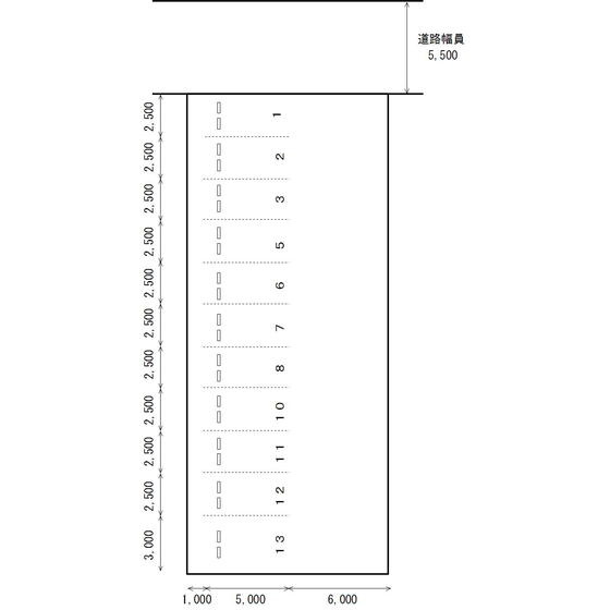 北一色８丁目中島駐車場の間取り