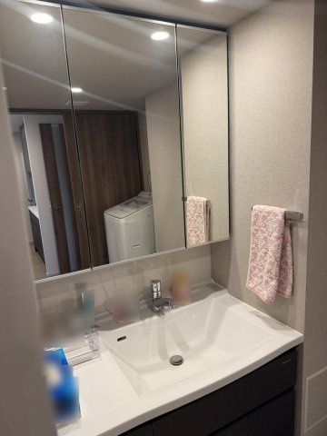 デュオヒルズ長野権堂の独立洗面台|洗面化粧台