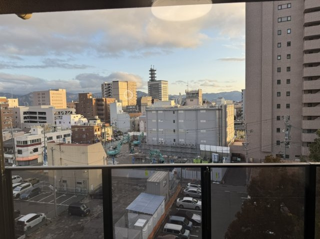デュオヒルズ長野権堂の展望|バルコニーからの眺望/6階につき眺望良好です