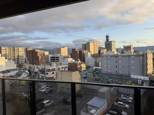 デュオヒルズ長野権堂の展望|バルコニーからの眺望/6階につき眺望良好です