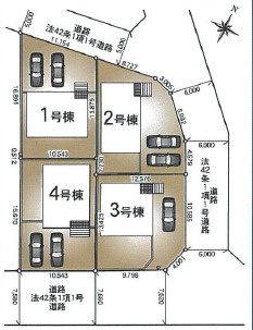 『八王子市新築戸建て』八王子市大塚1473-6【仲介手数料無料】　２１期の区画図|～仲介手数料無料☆八王子ひなた不動産～八王子市大塚　新築戸建て