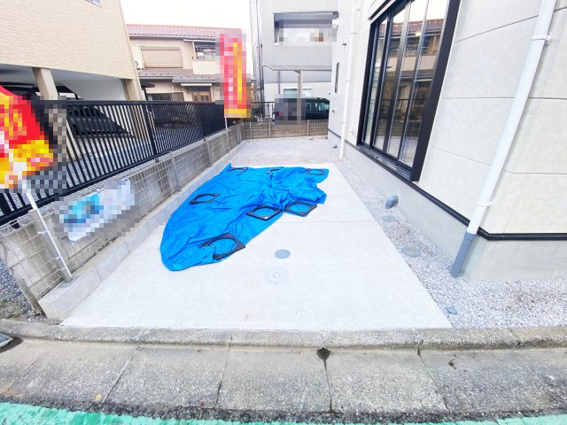 祝成約済み　八王子市　元横山町　新築戸建て　7期の駐車場|～仲介手数料無料☆八王子ひなた不動産～八王子市元横山町　新築戸建て