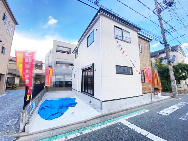 祝成約済み　八王子市　元横山町　新築戸建て　7期の外観|～仲介手数料無料☆八王子ひなた不動産～八王子市元横山町　新築戸建て