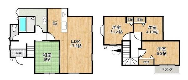 磯城郡田原本町大字阪手の中古テラスハウス