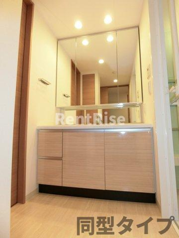 プレミアムフォート稲沢の洗面所