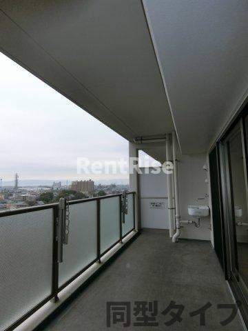 プレミアムフォート稲沢のバルコニー