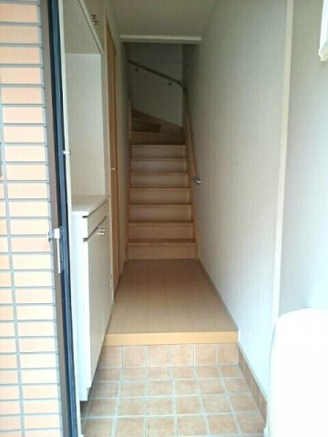ファザム・ビュウ菊池の玄関