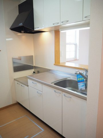 グロワールＡのキッチン|きれいなキッチンです